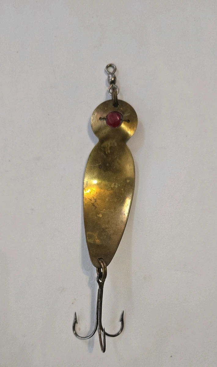 Brass Spoon Lure In Vintage Fishing Lures | eBay Brass Spoon Lure In Vintage Fishing Lures | eBay