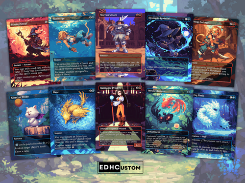 Vivi Spellslinger Commander Deck MTG EDH Anime Style Proxy Deck - Bild 3 von 10