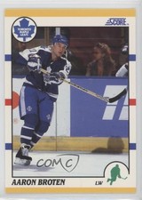1990-91 Score Rookie & Traded Aaron Broten #21T 1m8