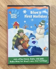 Blue's Clues: Blue's First Holiday (2003 DVD) Joe - Nick Jr. Christmas Rare OOP