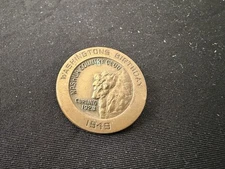 1949 Washington’s Birthday Pin-Old Man Of The Mountain New Hampshire