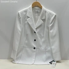 Collections for Le Suit Women's Size 16 White Blazer NWD