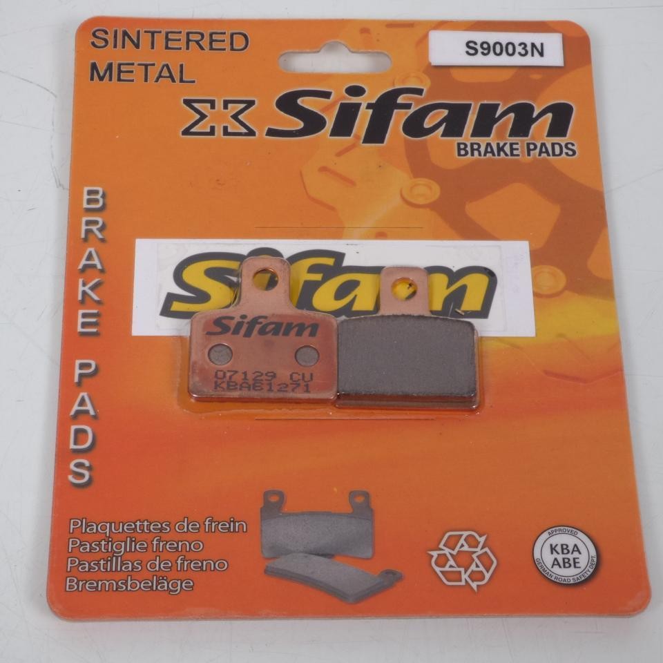 Plaquette de frein Sifam AR pour Ossa 280 Tr à haut coefficient