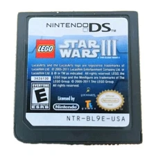 LEGO Star Wars III Nintendo DS Video Game Cartridge Only Tested 
