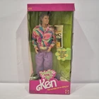 Totally Hair Ken Dep Styling Gel Doll Figure Toy 1991 Mattel Vintage *Box Damage