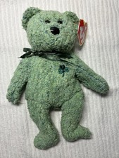 TY Beanie Baby Shamrock The Bear. MWMT.  FREE. SHIPPING  