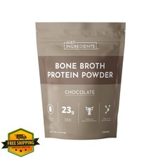 Chocolate Bone Broth Protein Powder 15 Servings Grass-Fed Dairy-Free