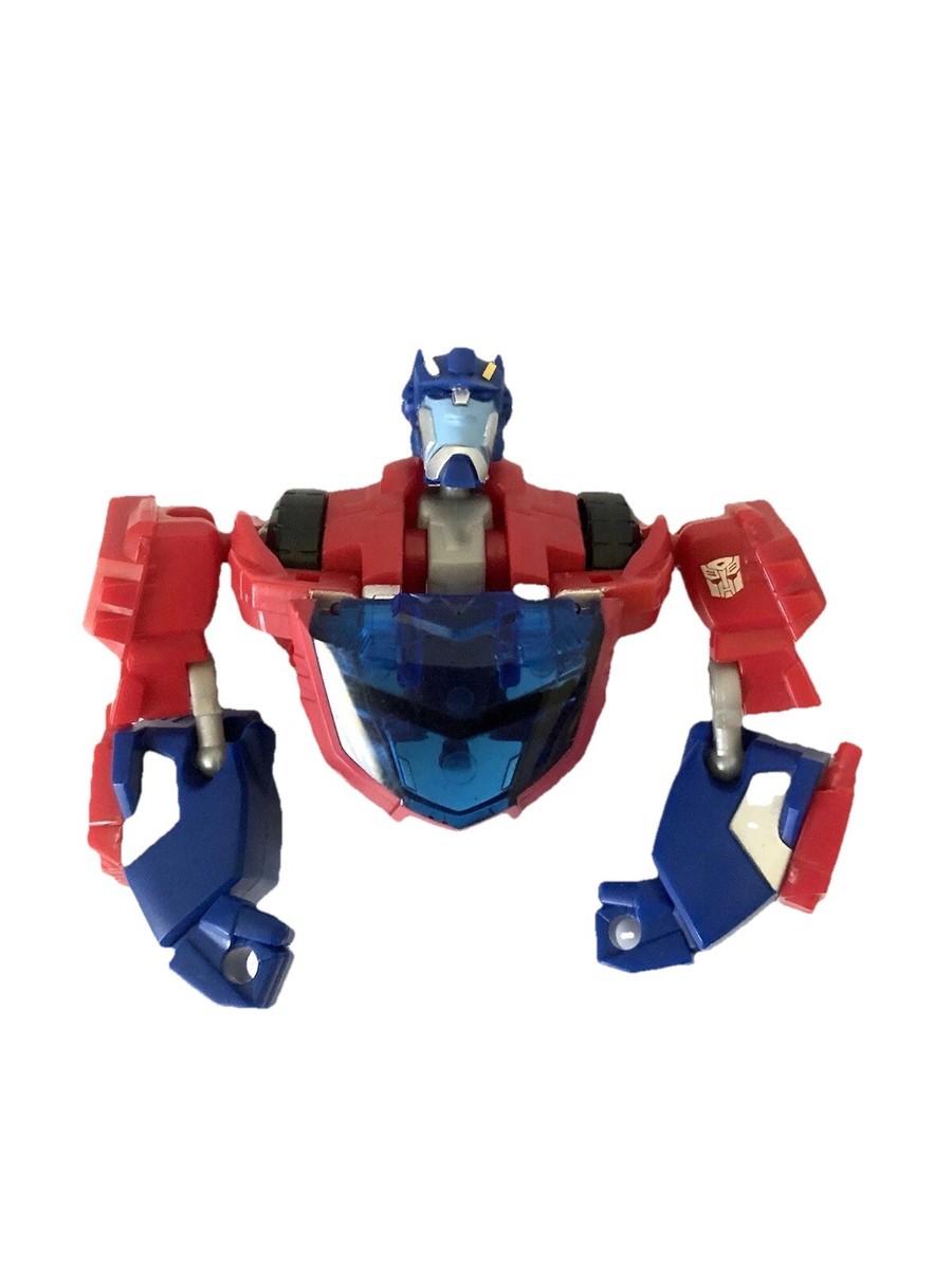 Cybertron Mode Optimus Prime Figure Deluxe Animated