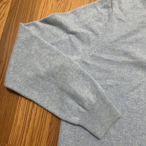 100% Cashmere Sweater Mens XL Luxury Feel Plush Soft Touch Premium Fabric - Picture 10 of 11