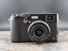 Fujifilm X100T 16mp Premium Compact Digital Camera Black *excellent* 0553