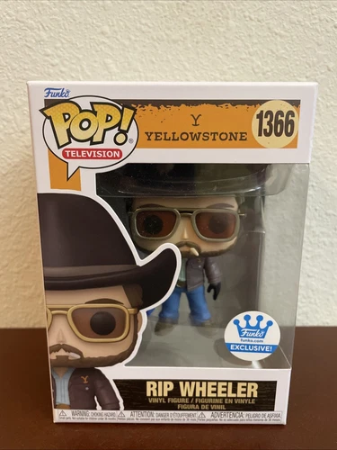 EXCLUSIVE Rip Wheeler Funko Pop #1366 Yellowstone TV Show FunkoShop w/ Protector
