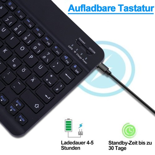 2025 Kabellos Tastatur und Funkmaus Set Wireless Keyboard mit Drahtlose Mause - Bild 7 von 13