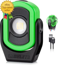 Magnetic Work Light  780 Lumen Compact Pocket Light  Rechargeable   