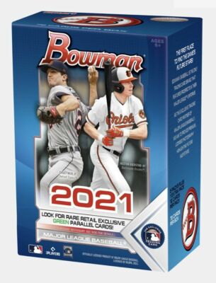   BRAND NEW! 2021 BOWMAN Baseball MLB BLASTER BOX! SHIPS FAST! 