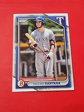 2024 Bowman Draft Paper Base BD-126 Paulino Santana Texas Rangers