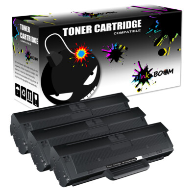 3 Toner Cartridge replace for HP W1105A 105A Laser 107a 107w MFP 135w 137fnw