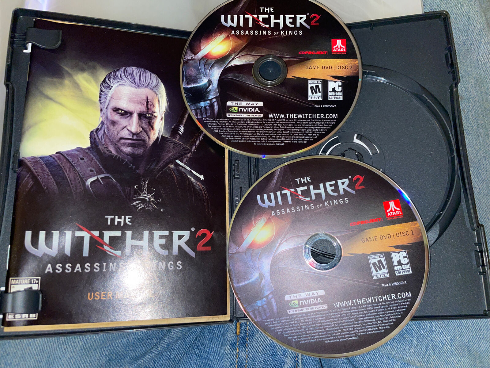 The Witcher 2: Assassins of Kings PC DVD-ROM - Ships FAST