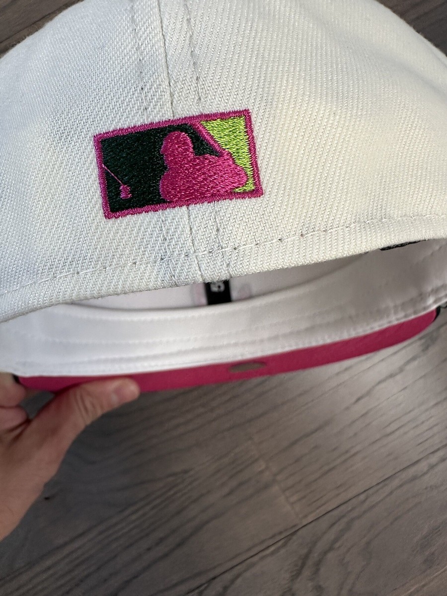 HAT CLUB別注 マリナーズ ピンク 7 1/2 新品 7 1/2 Hat Club Exclusive Seattle Mariners Pink UV 30th Anniversary