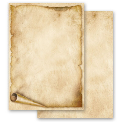 Motiv-Briefpapier ALTE PAPIERROLLE