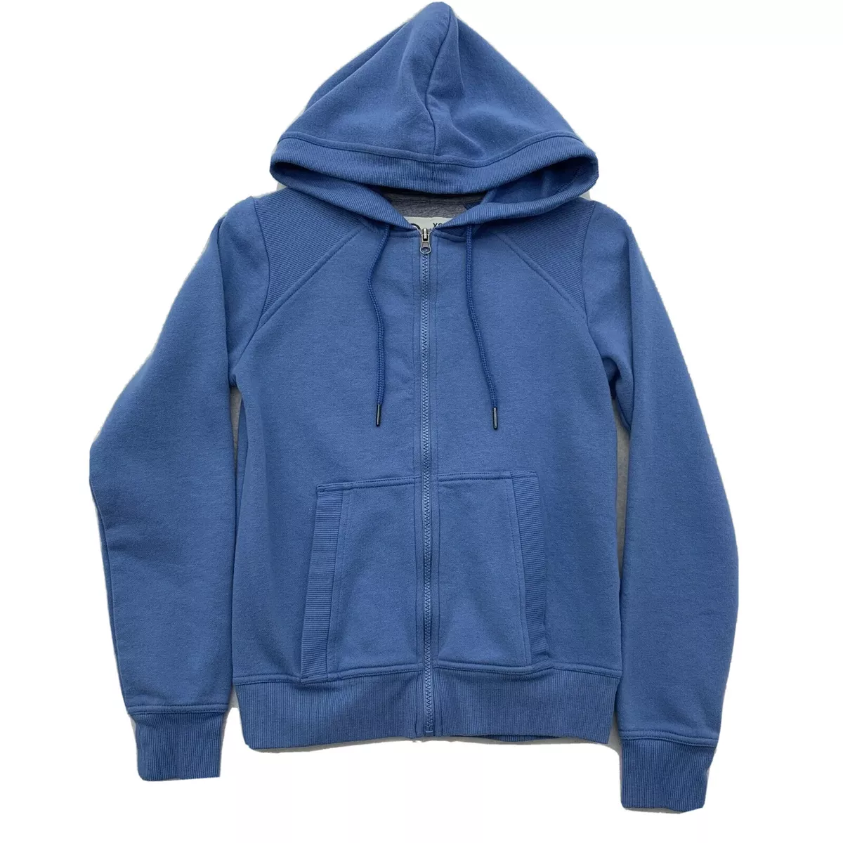 C9 Champion Hoodie Women s XS Full Zip Fleece Blue Long Sleeve V