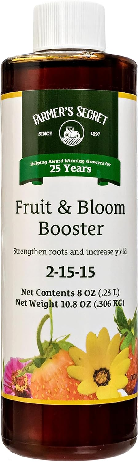 Farmer’S Secret Fruit & Bloom Booster Fertilizer (8Oz) - Super Concentrated - In