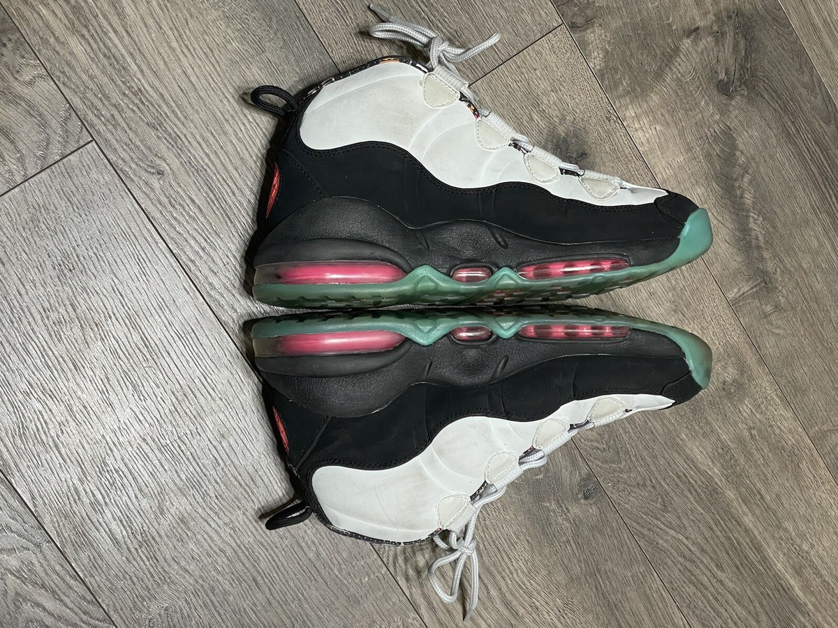 NIKE AIR MAX UPTEMPO Spurs South Beach Basketball Shoes Gray  display picture 1