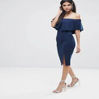 lipsy formal dresses Stella Couture 24317 Size 10 Navy Mother Of Dress Short Sleeve Ruched –  Glass Slipper Formals main image 1