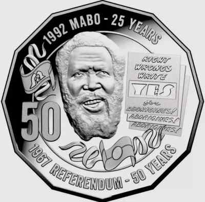 2017 Australian 50 Cent Coin Eddie MABO-Just Mintage