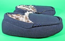 Toddler Boys' Franco Moccasin Slippers Navy Blue - Cat Jack - SIZE XL 11/12