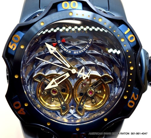 Invicta Watch Reserve Venom 52.5mm Automatic Double Balance Blue Label 35992 - Picture 14 of 15