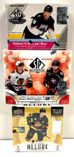 2023-24 UD Hockey Hobby Boxes Lot of 3 SP Authentic/SP Game Used/Allure NIB