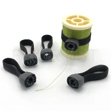 FLY TYING SPOOL HANDS - 1" Fits Standard Thread & Tinsel Spools - 5 Pack NEW!