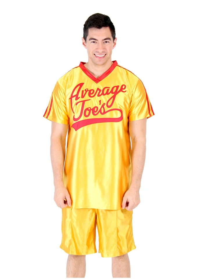 Dodgeball Movie Average Joe's Unisex Halloween Cosplay Replica Jersey & Shorts - Image 2 of 4