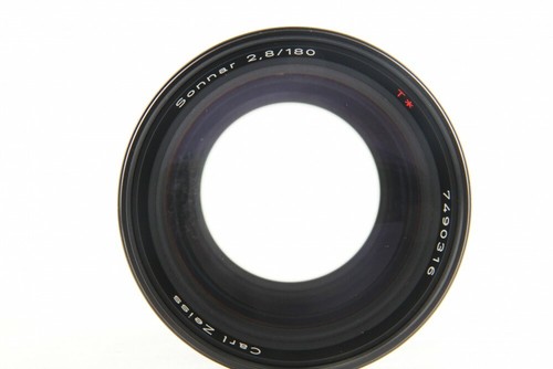 Objetivo manual Exc Contax Carl Zeiss Sonnar T* 180 mm F2,8 MMJ de Japón #968 - Imagen 4 de 12