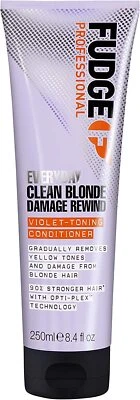 Fudge Professional Purple Conditioner Everyday Blonde Damage Rewind 250ml