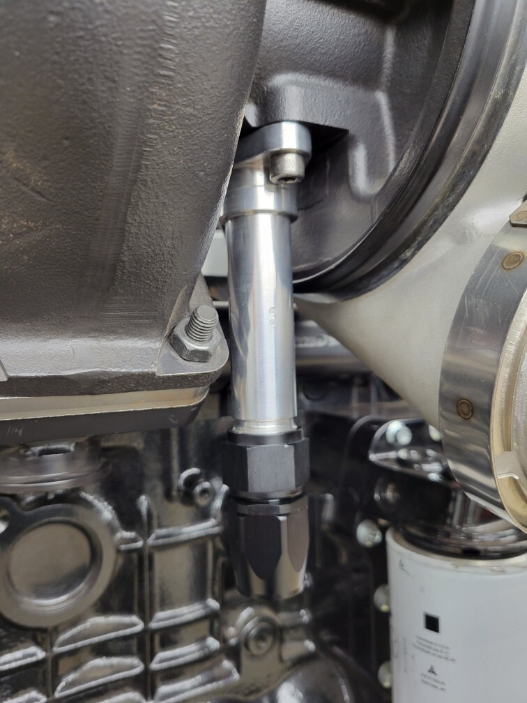 12 AN S400 S300 EXTENDED OIL DRAIN FLANGE T3 T4 T6 eBay