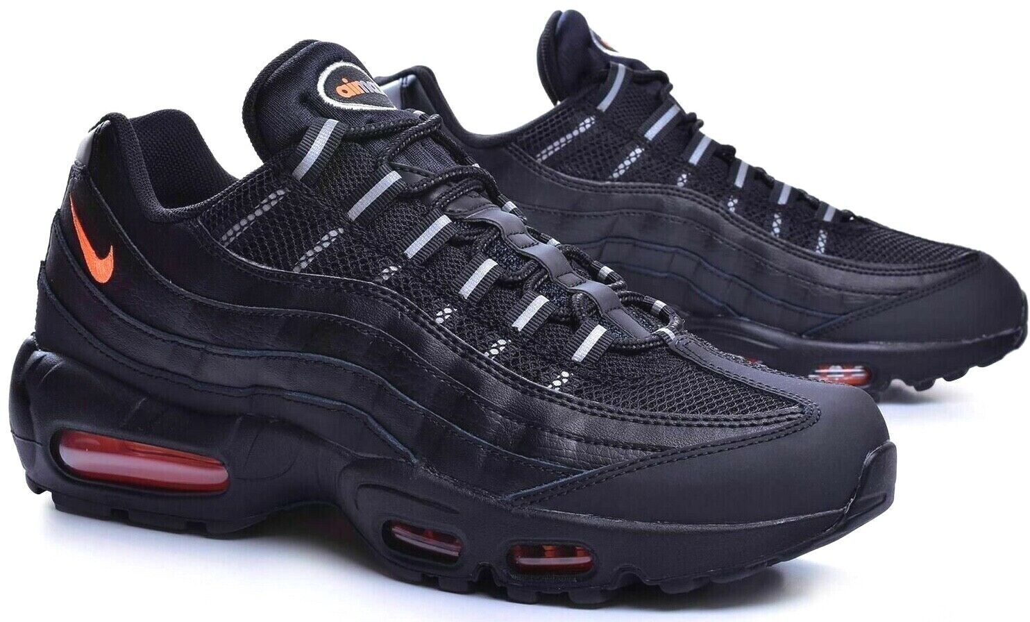 Nike Air Max 95 Essential &#039;Halloween&#039; Men&#039;s Black Shoes DJ6884-001 eBay