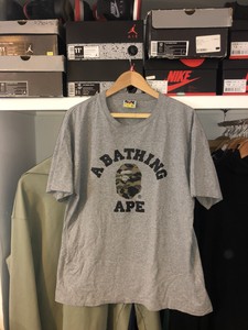 grey bape t shirt