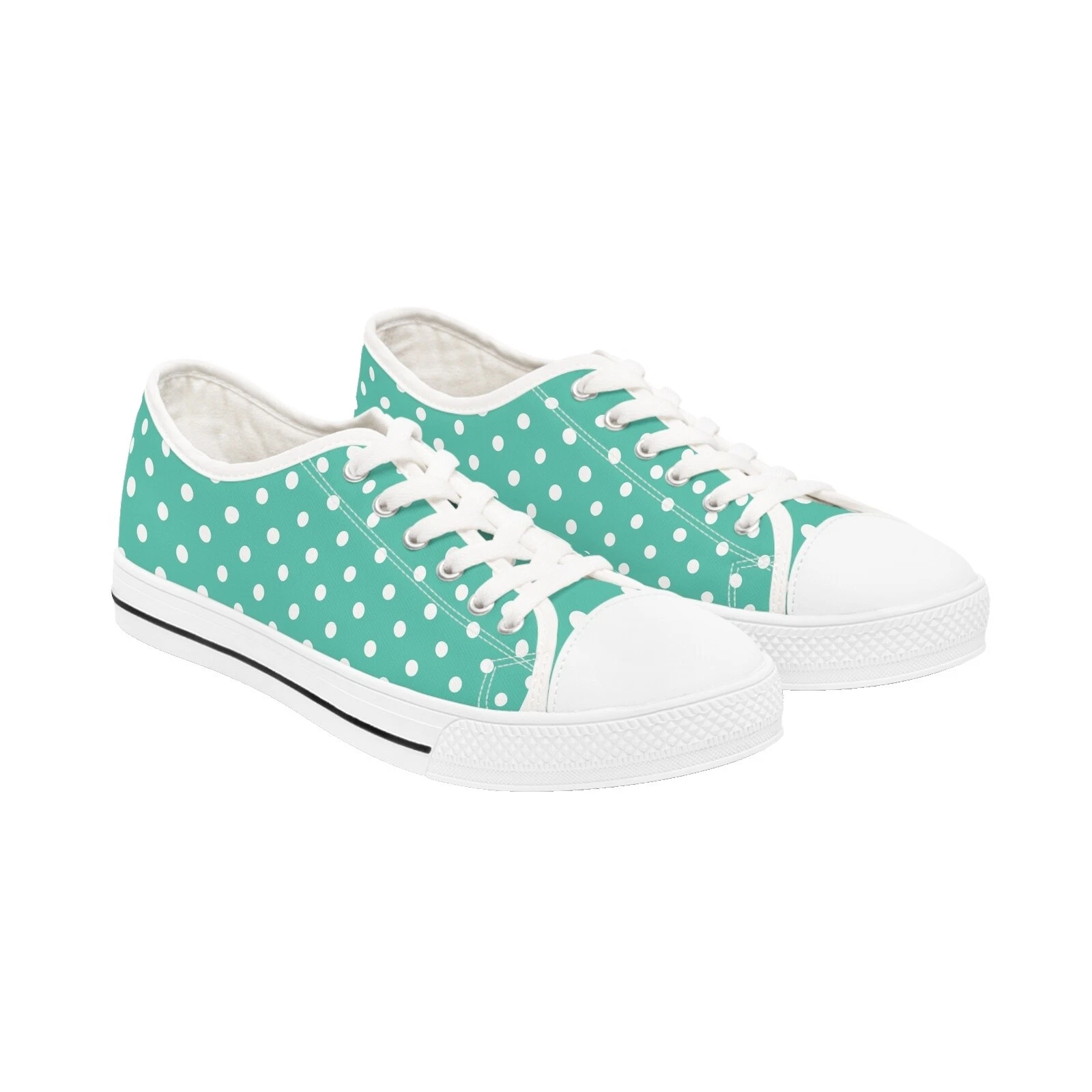 Polka Dot Athletic Shoes for Women