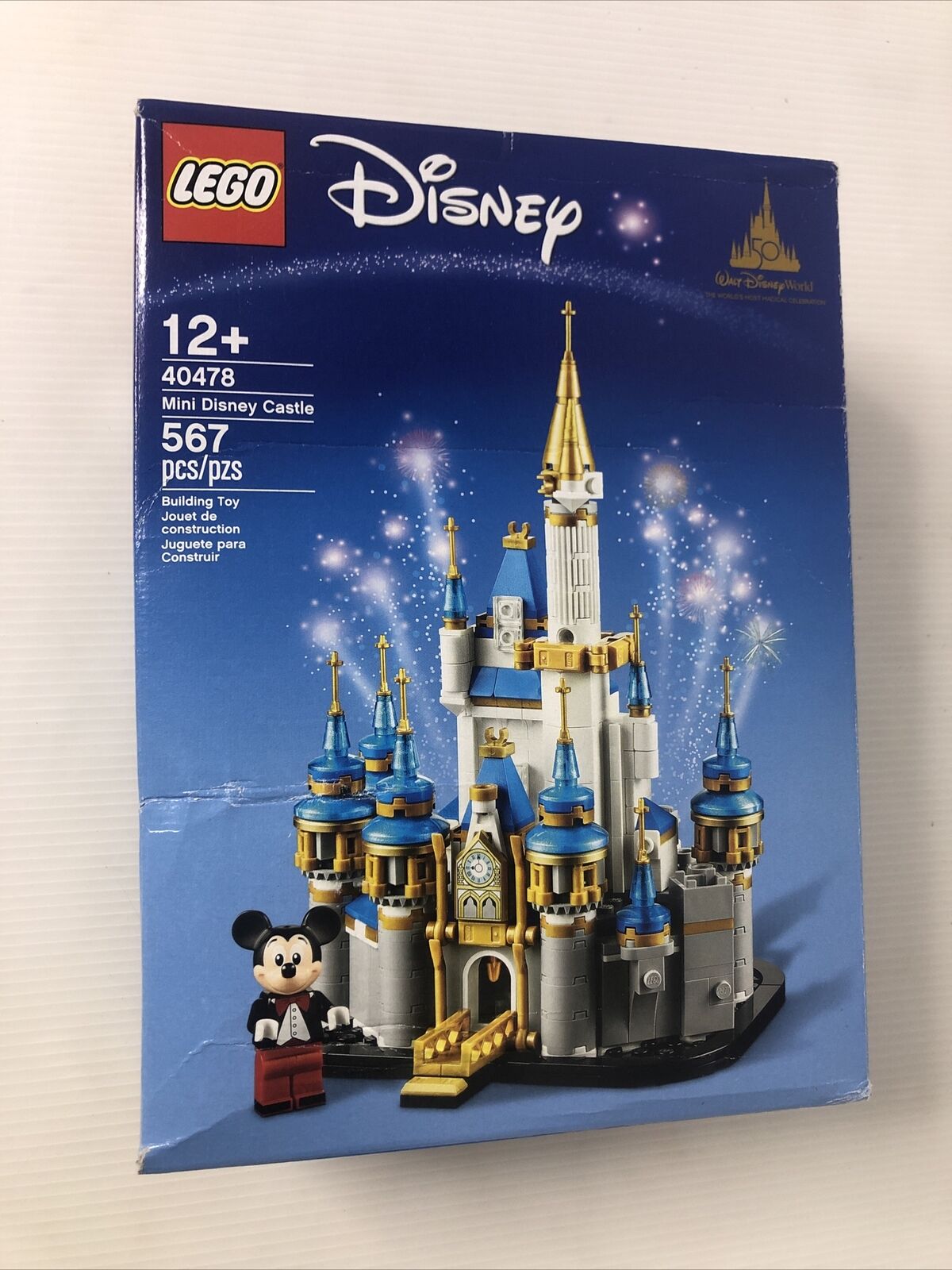 LEGO Disney 40478 pas cher, Le château Disney miniature