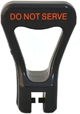 Black Handle,"Do Not Serve", Replaces Fetco 1071.00022.00
