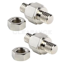 2 x PER-605-2 Standard Side Post Battery Terminal 3/8 16 Stud Extender Extension