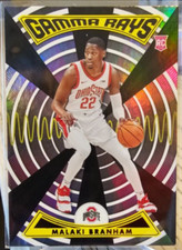 2022 Panini Chronicles Draft Picks Gamma Rays Black Malaki Branham RC #ZG-MBR