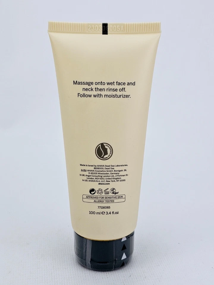 Gel Limpiador Revitalizante Ahava Hidratante Rostro Cuello 3.4 OZ Foto 3 de 4
