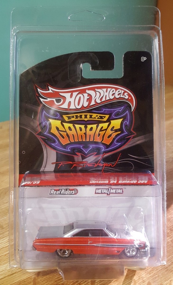 Hot Wheels Custom '64 Galaxie 500 Phil's Garage 1:64 Silver/Orange