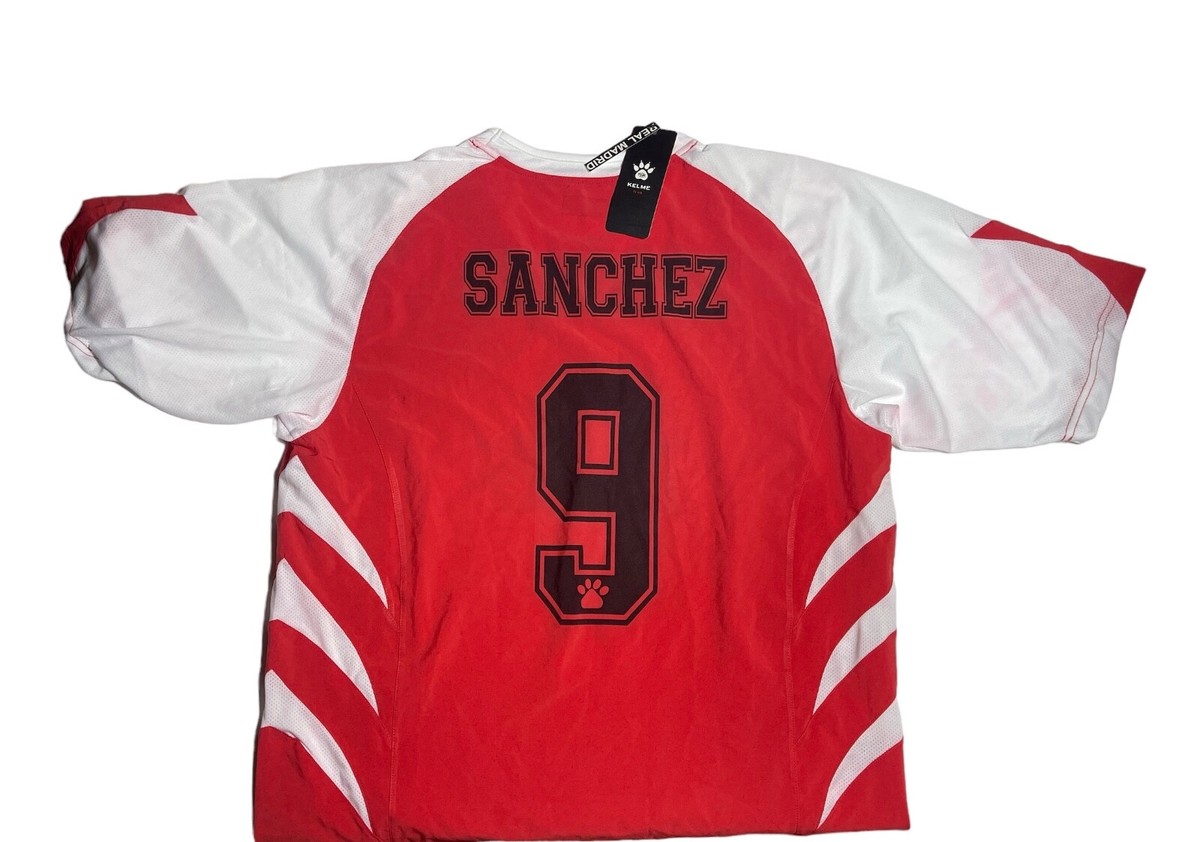 HUGO SANCHEZ, Vintage REAL JERSEY, KELME soccer jersey with #9