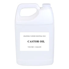 Castor Essential Oil 1 Gallon - 100% Pure and Natural - Grandma's Home