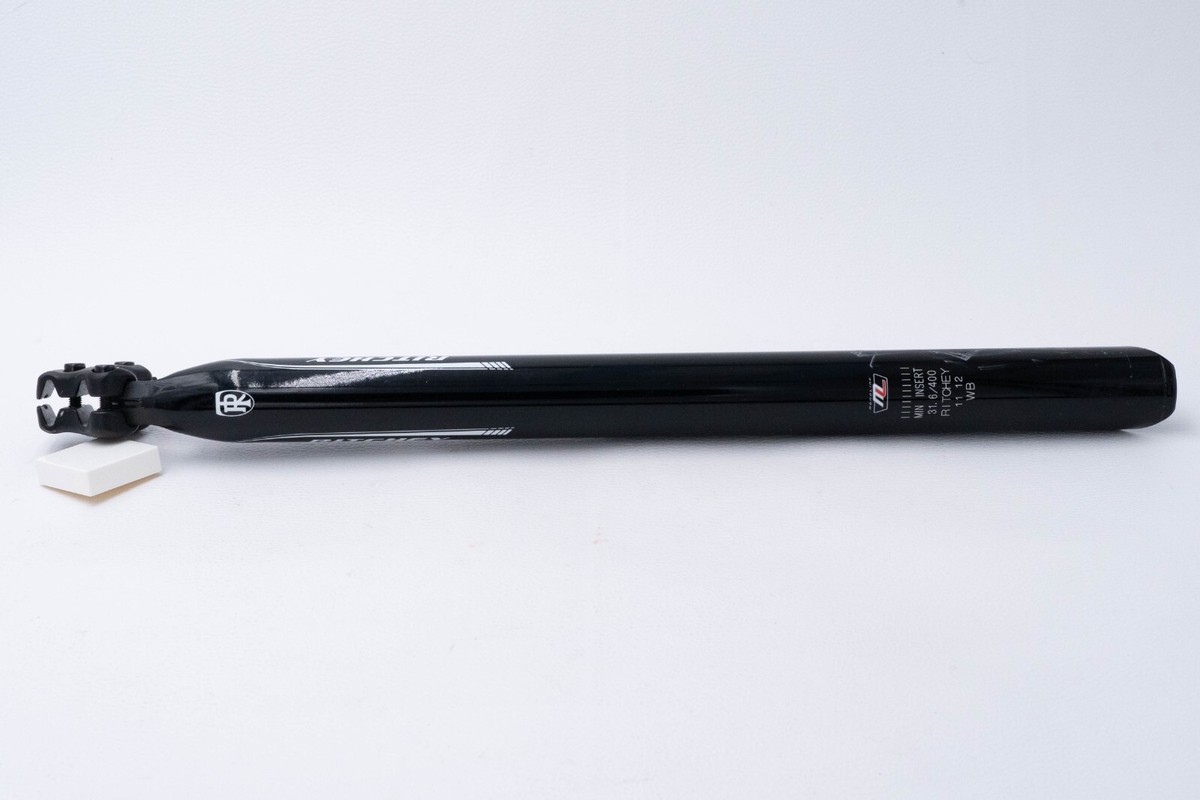 NOS RITCHEY WCS MONOLINK MONO LINK WET BLACK SEATPOST 31.6 mm 1