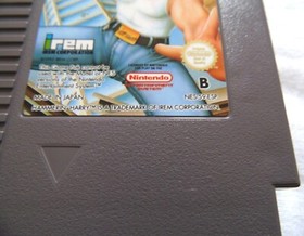 hammerin&rsquo; harry authentique version originale nintendo nes en boite esp