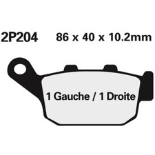 Nissin Rear GS GS Brake Pads Honda XRV 750 AFRICA TWIN RD04 1990-1992